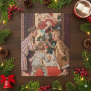 Recherche de père noël vintage puzzles Antique