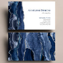 Recherche de pierres précieuses cartes visite Aquarelle