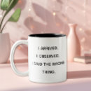 Recherche de trendy tasses Typographie