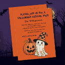 Recherche de citrouille mignon invitations Pour enfants