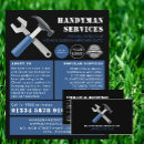 Recherche de travail manuel cartes visite Ouvrier