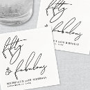 Recherche de 50 ans serviettes Noir et blanc