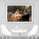 Recherche de william waterhouse posters La dame de shalott