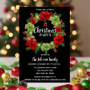 Recherche de red black noël invitations Rouge