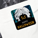 Recherche de cimetière halloween autocollants Effrayant
