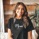 Zoek naar nieuwe moeder tshirts Moeder gevestigd est