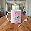 Recherche de éléphants roses tasses Pour enfants