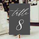 Recherche de table mariage invitations Élégant