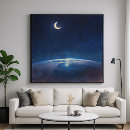 Recherche de croissant de lune art Ciel nocturne