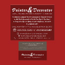 Recherche de rouge et gris cartes visite Customer