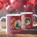 Recherche de mariage anniversaire 40 ans tasses Couple