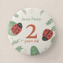 Recherche de coccinelles badges Pour enfants