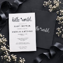 Recherche de bébé bienvenu maternité invitations Pour tous