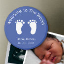 Recherche de bébé bienvenu magnets Mignon