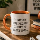 Recherche de humour de basket ball tasses Sports