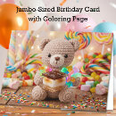 Recherche de géantes anniversaire cartes Pour enfants