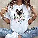 Zoek naar siamese kat tshirts Portret