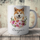Recherche de akita tasses Aquarelle