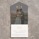 Recherche de classique mariage invitations Monogramme