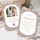 Recherche de rayé mariage invitations Tout en un