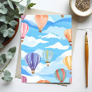 Recherche de ballons colorés cartes postales Aquarelle