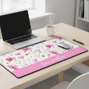 Recherche de fleurs sauvages roses tapis souris Motif