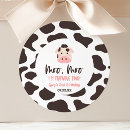 Recherche de vache brune autocollants Pour enfants