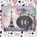 Recherche de tour eiffel vintage paris invitations Fête