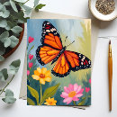 Recherche de peinture papillon cartes postales Monarque