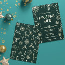 Recherche de minimaliste noël invitations Dîner