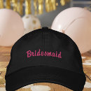 Zoek naar trouwen petten Bruidsmeisje