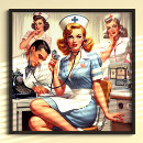 Recherche de vintage nurse posters Infirmière