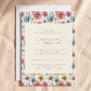 Recherche de motifs colorés invitations Invités
