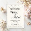 Recherche de classiques de mariage invitations Simple