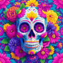 Recherche de calavera carreaux Jour des morts