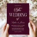 Recherche de violet foncé mariage invitations Pour eux