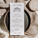 Recherche de menu vintage mariage invitations Typographie