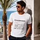Recherche de célibataire parties tshirts Groomsman
