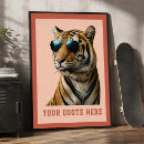 Recherche de animaux drôles posters Illustration