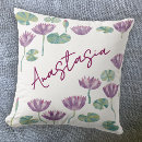 Recherche de nénuphar coussins Aquarelle
