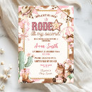 Recherche de first rodeo invitations Pour elle