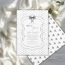 Recherche de pois noir invitations Pois noirs et blancs