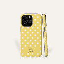 Recherche de pois jaune iphone coques Nom