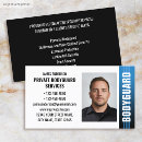 Recherche de service sécurité cartes visite Videur