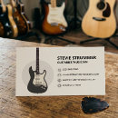 Recherche de joueur de guitare cartes visite Musicien
