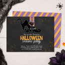 Recherche de sorcière halloween invitations Mignon