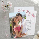 Recherche de fleurs japonaises vœux cartes Newly weds