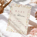 Recherche de wildflowers baby shower invitations Bébé en fleurs