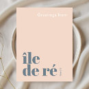 Recherche de vacances modernes cartes postales France