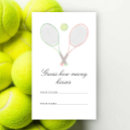 Recherche de match de tennis invitations Élégant
